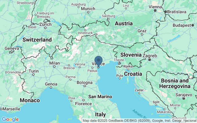 Kaart met locatie Piazza San Marco